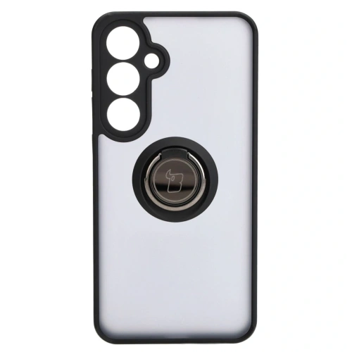 Buy Bizon Case Hybrid Ring Samsung Galaxy S24 Plus smoky with a black frame - BIZ4032 - {ean13} - Home Screen Store Europe
