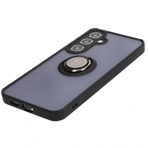 Buy Bizon Case Hybrid Ring Samsung Galaxy S24 Plus smoky with a black frame - BIZ4032 - {ean13} - Home Screen Store Europe