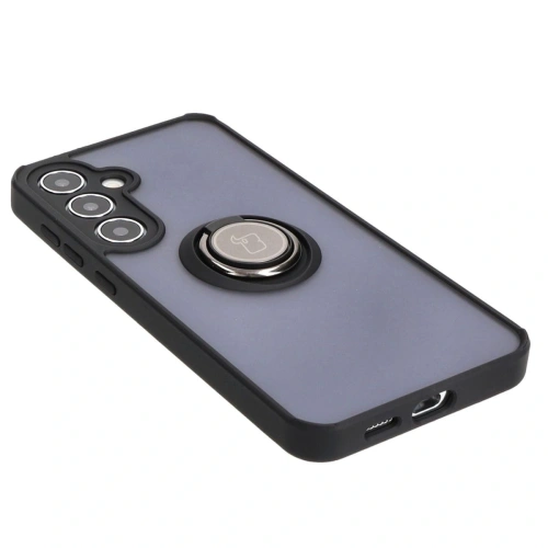 Buy Bizon Case Hybrid Ring Samsung Galaxy S24 Plus smoky with a black frame - BIZ4032 - {ean13} - Home Screen Store Europe