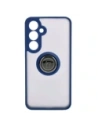 Kup Bizon Case Hybrid Ring Samsung Galaxy S24 Plus smoky cu un cadru albastru închis - BIZ4033 - {ean13} - Sklep Home Screen
