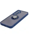 Kup Bizon Case Hybrid Ring Samsung Galaxy S24 Plus smoky cu un cadru albastru închis - BIZ4033 - {ean13} - Sklep Home Screen