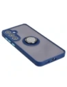 Kup Bizon Case Hybrid Ring Samsung Galaxy S24 Plus smoky cu un cadru albastru închis - BIZ4033 - {ean13} - Sklep Home Screen