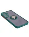 Kup Bizon Case Hybrid Ring Samsung Galaxy S24 Plus fumurie cu un cadru verde închis - BIZ4034 - {ean13} - Sklep Home Screen