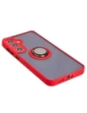 Buy Bizon Case Hybrid Ring Samsung Galaxy S24 Plus smoky with a red frame - BIZ4035 - {ean13} - Home Screen Store Europe
