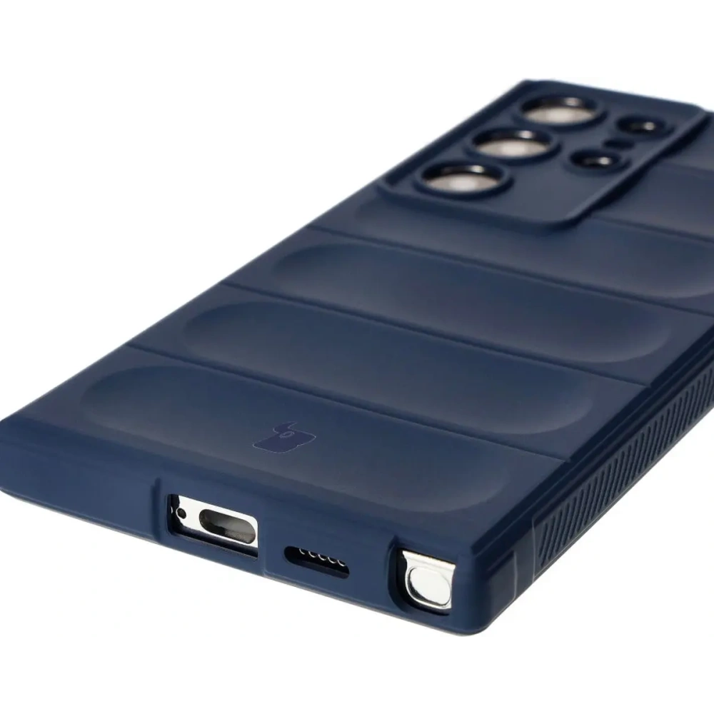 Pancerne etui Bizon Case Tur do Samsung Galaxy S24 Ultra granatowe