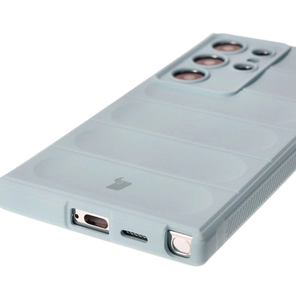 Pancerne etui Bizon Case Tur do Samsung Galaxy S24 Ultra jasnoniebieskie