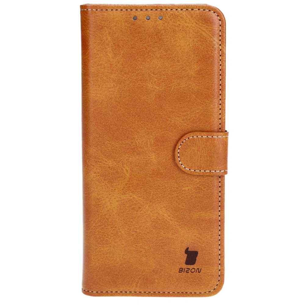 Etui z klapką Bizon Case Pocket do Xiaomi 13T Pro / 13T brązowe
