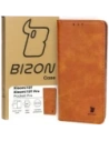 Etui z klapką Bizon Case Pocket Pro do Xiaomi 13T Pro / 13T brązowe