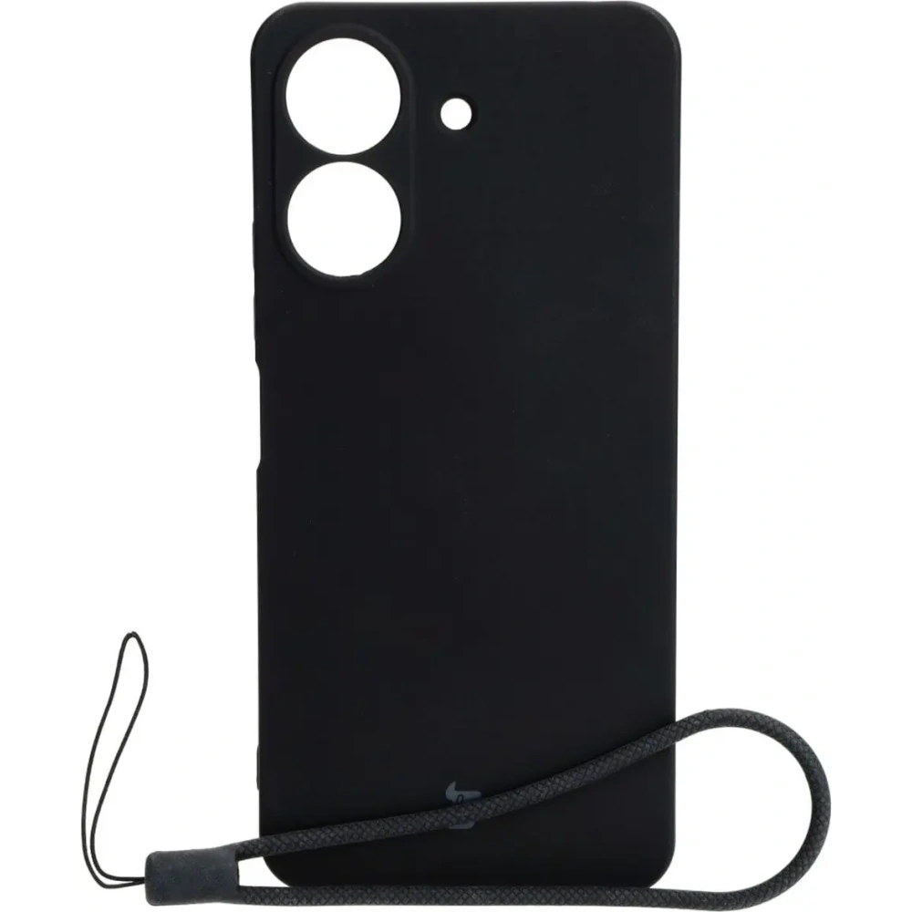 Etui Bizon Case Silicone do Redmi 13C / Poco C65 czarne