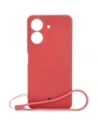 Kup Bizon Case Silikon für Redmi 13C / Poco C65 schmutzig rosa - BIZ4056 - {ean13} - Sklep Home Screen