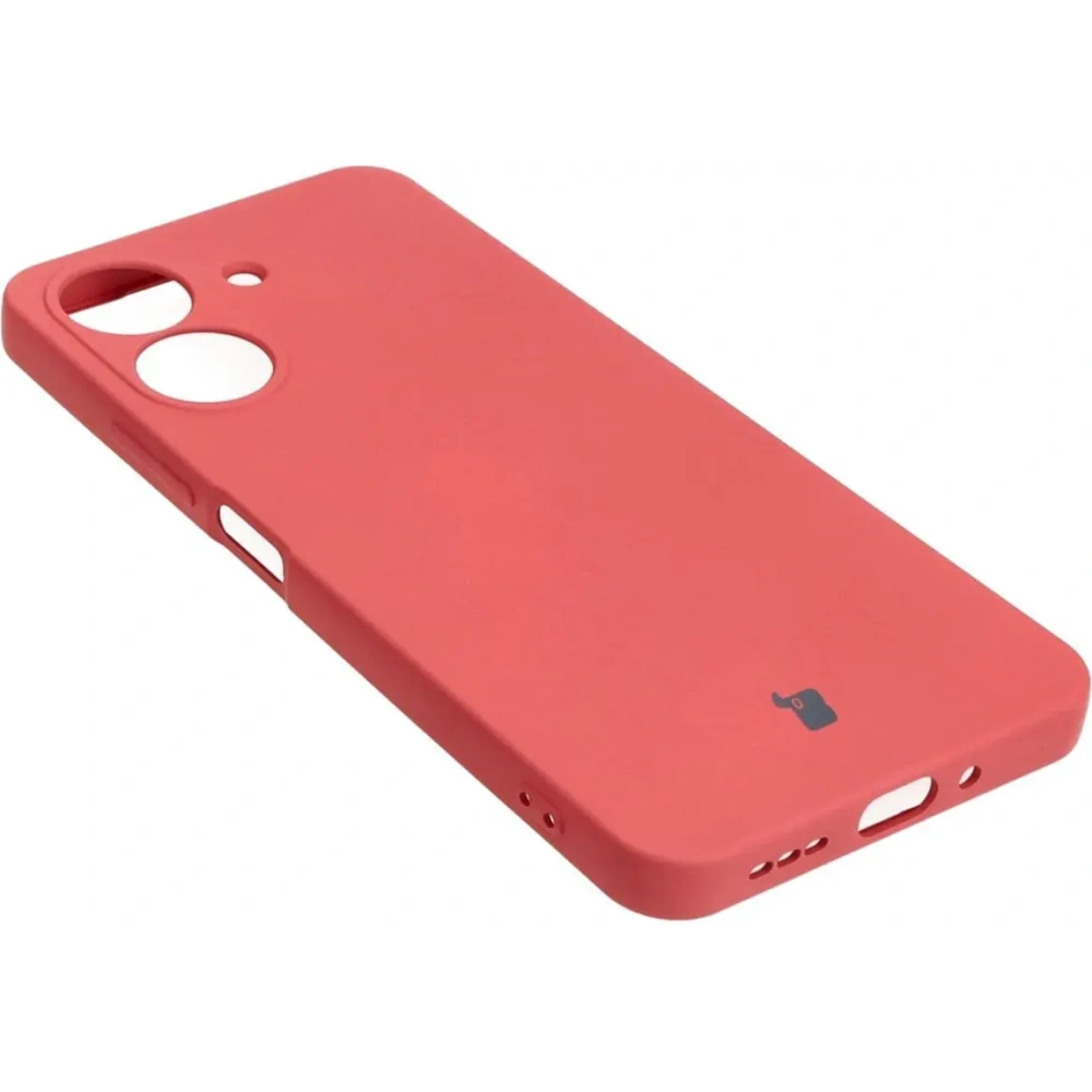 Etui Bizon Case Silicone do Redmi 13C / Poco C65 brudny róż
