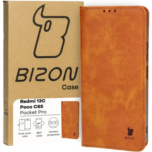 Buy Bizon Case Pocket Pro Xiaomi Redmi 13C / Xiaomi Poco C65 brown - BIZ4057 - {ean13} - Home Screen Store Europe