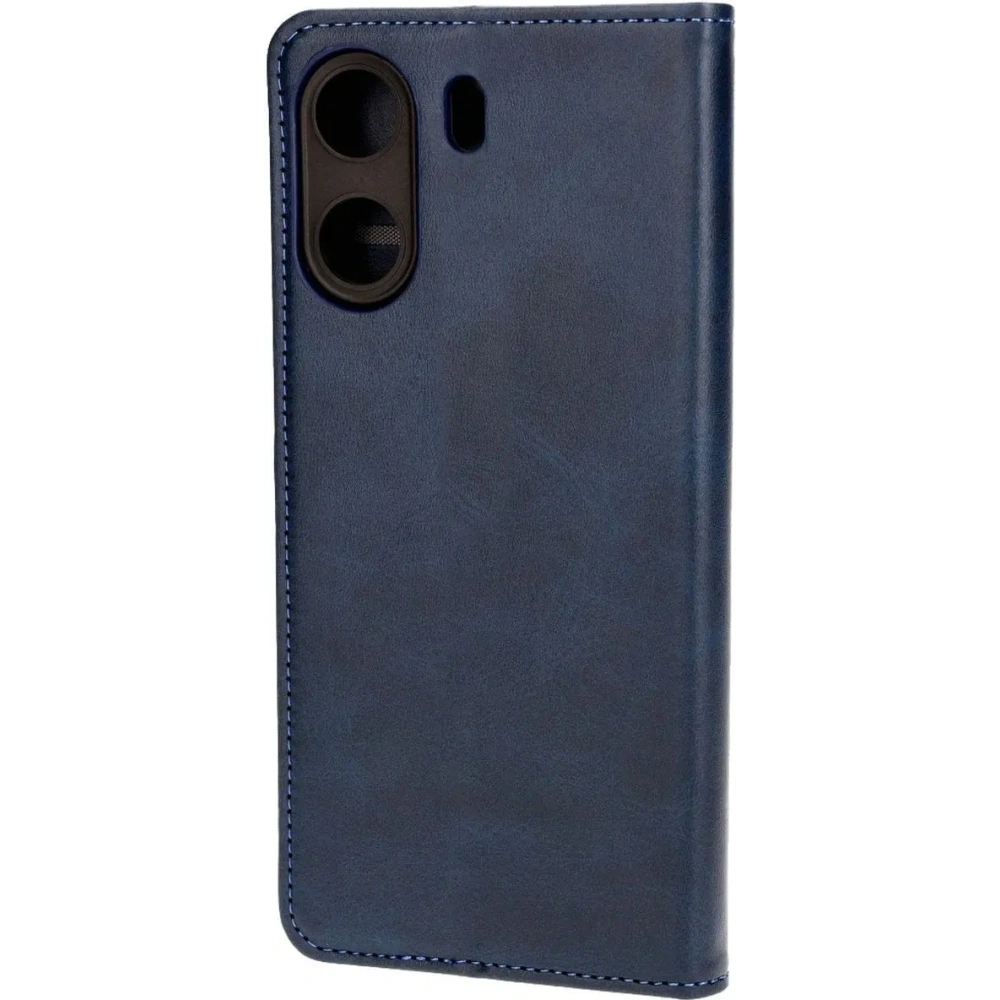 Etui z klapką Bizon Case Pocket Pro do Xiaomi Redmi 13C / Xiaomi Poco C65 granatowe
