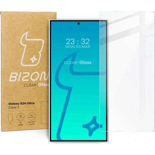 Kup Bizon Glas Klar 2 Samsung Galaxy S24 Ultra - BIZ4061 - {ean13} - Sklep Home Screen