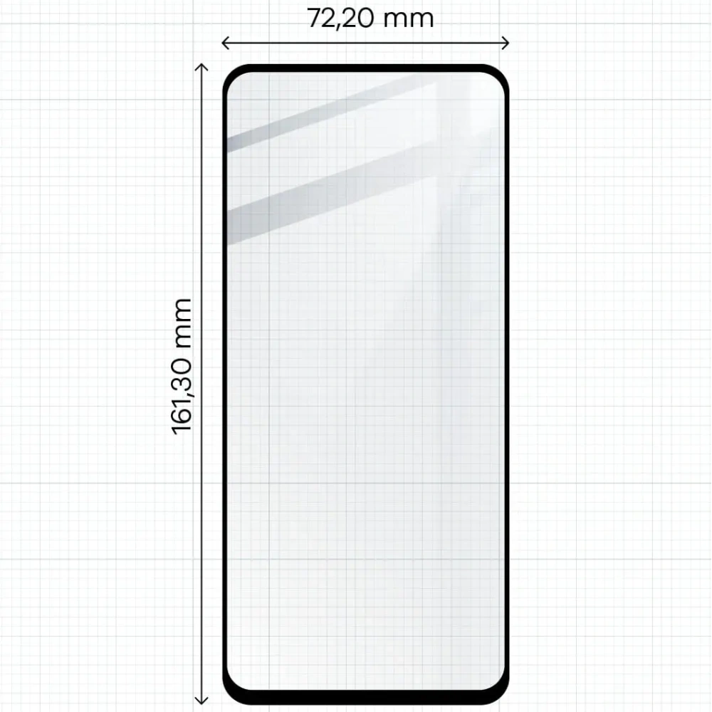 Szkło hartowane Bizon Glass Edge 2 do Oppo A79 5G