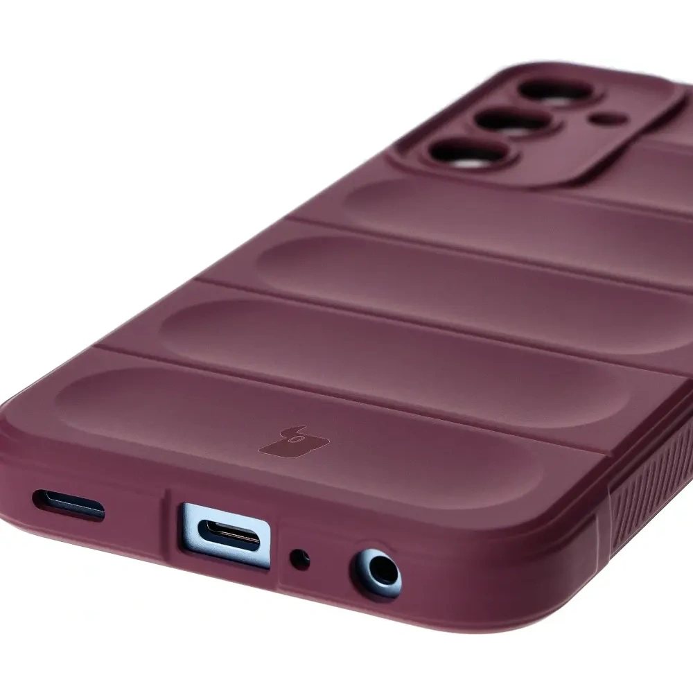 Pancerne etui Bizon Case Tur do Samsung Galaxy A25 5G ciemnofioletowe