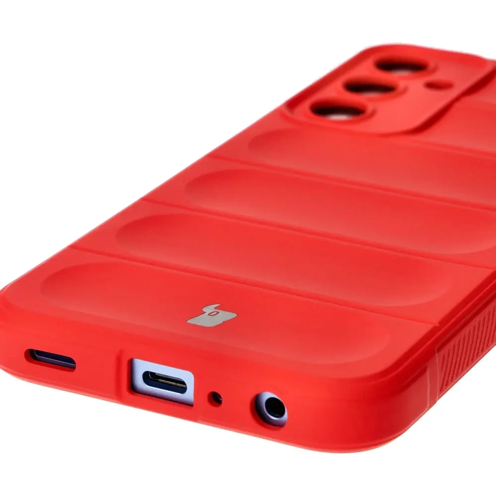 Pancerne etui Bizon Case Tur do Samsung Galaxy A25 5G czerwone