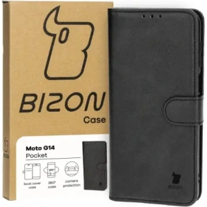 Kup Etui s klopou Bizon Case Pocket pro Motorola Moto G14 černé - BIZ4076 - {ean13} - Sklep Home Screen