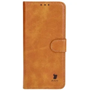 Kup Etui z klapką Bizon Case Pocket do Motorola Moto G14 brązowe - BIZ4077 - {ean13} - Sklep Home Screen