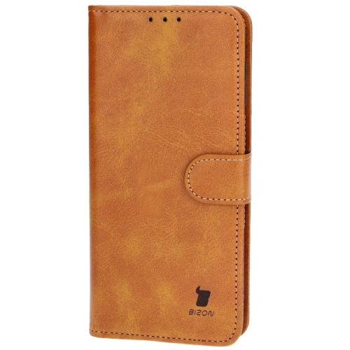 Kup Etui z klapką Bizon Case Pocket do Motorola Moto G14 brązowe - BIZ4077 - {ean13} - Sklep Home Screen