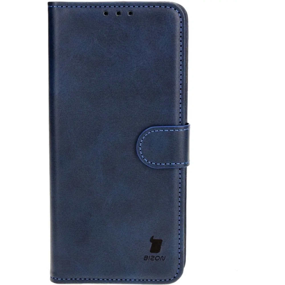 Etui z klapką Bizon Case Pocket do Motorola Moto G14 granatowe
