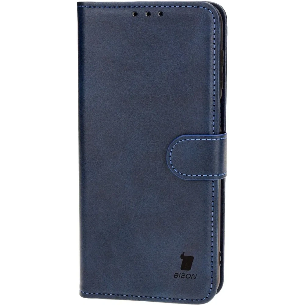 Etui z klapką Bizon Case Pocket do Motorola Moto G14 granatowe