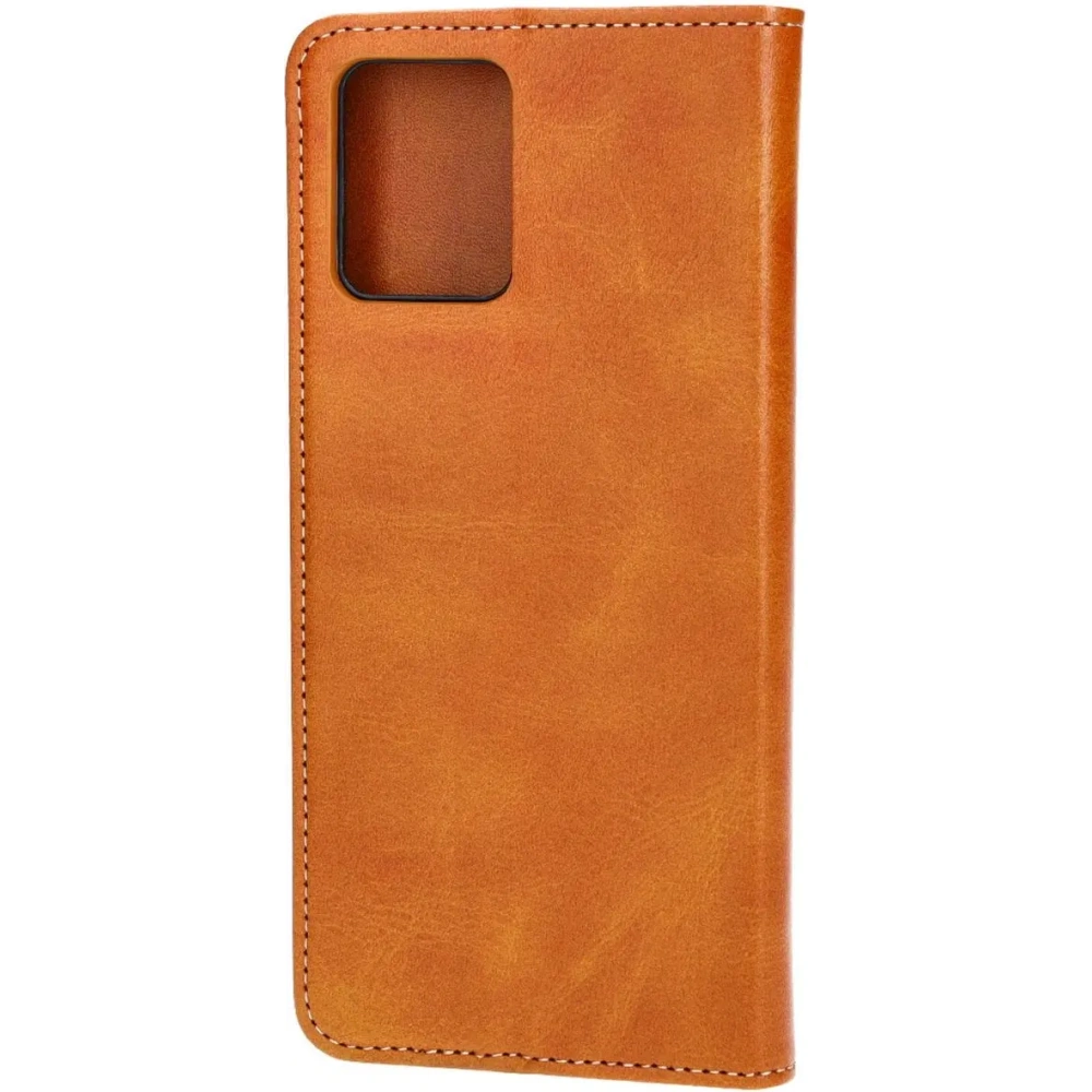 Etui z klapką Bizon Case Pocket Pro do Motorola Moto G14 brązowe