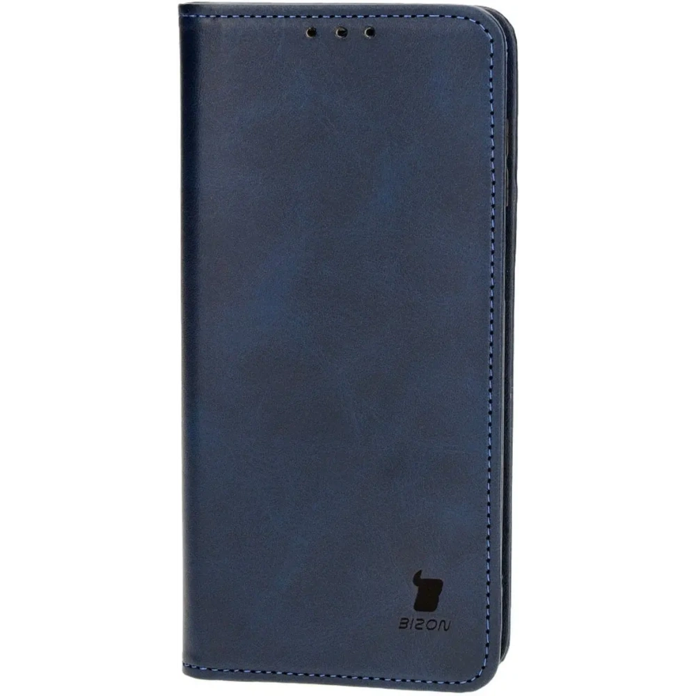 Etui z klapką Bizon Case Pocket Pro do Motorola Moto G14 granatowe