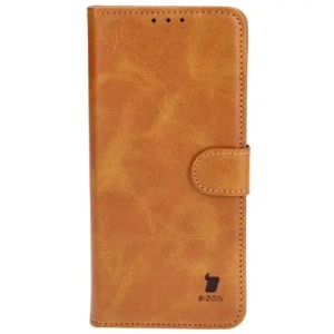 Kup Etui z klapką Bizon Case Pocket do Motorola Moto G54 5G brązowe - BIZ4083 - {ean13} - Sklep Home Screen