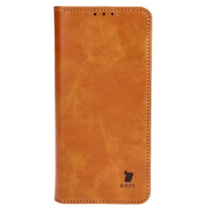 Kup Etui z klapką Bizon Case Pocket Pro do Motorola Moto G54 5G brązowe - BIZ4084 - {ean13} - Sklep Home Screen