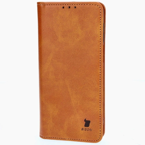 Kup Etui z klapką Bizon Case Pocket Pro do Motorola Moto G54 5G brązowe - BIZ4084 - {ean13} - Sklep Home Screen