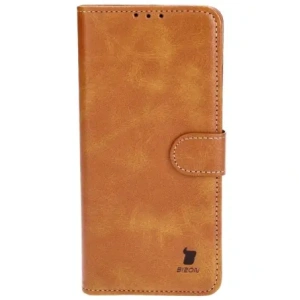 Kup Etui z klapką Bizon Case Pocket do Motorola Moto G84 5G brązowe - BIZ4087 - {ean13} - Sklep Home Screen