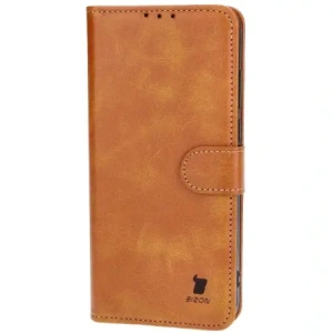 Kup Etui z klapką Bizon Case Pocket do Motorola Moto G84 5G brązowe - BIZ4087 - {ean13} - Sklep Home Screen