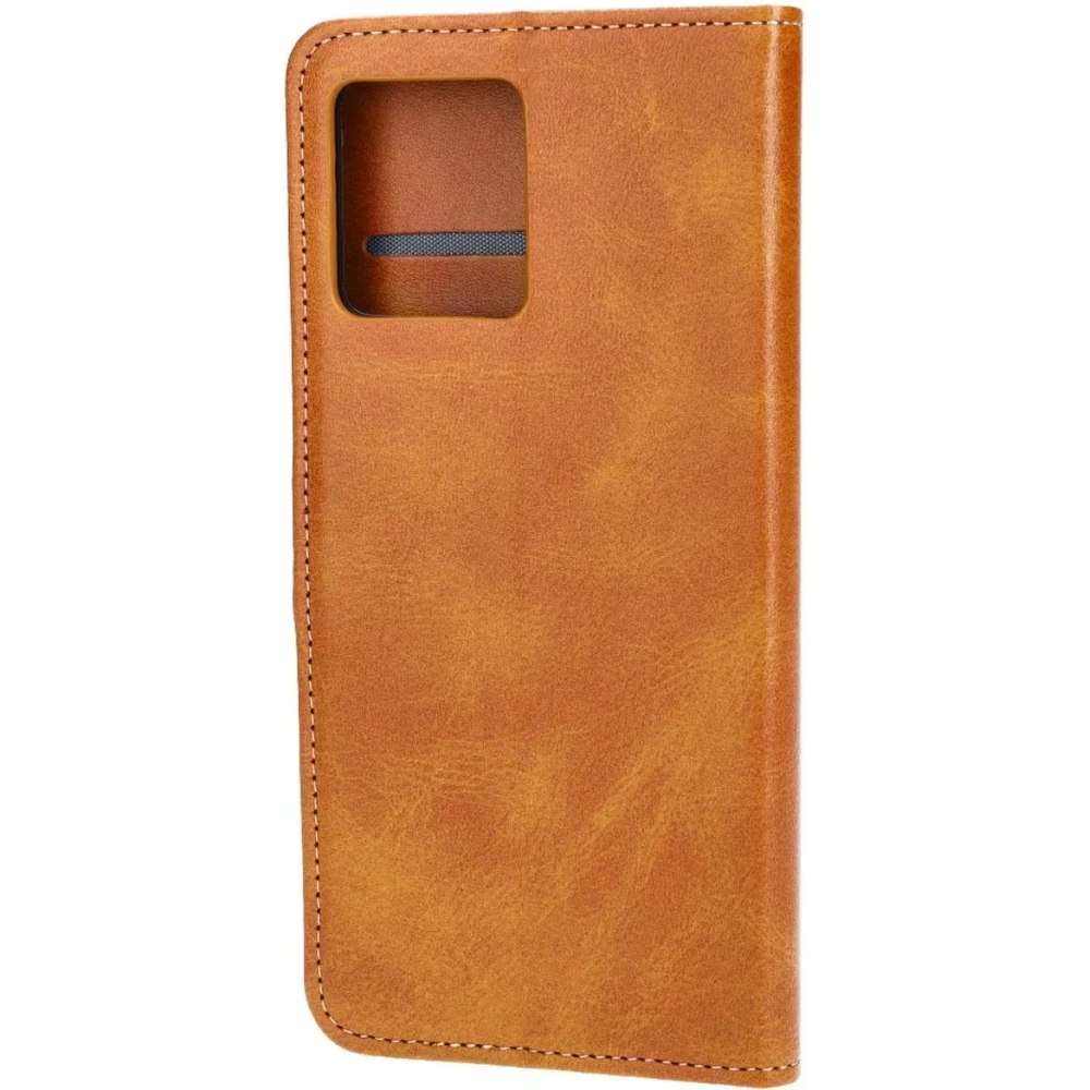 Etui z klapką Bizon Case Pocket do Motorola Moto G84 5G brązowe