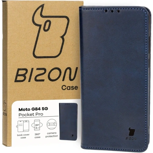 Kup Bizon Case Pocket Pro Motorola Moto G84 5G sötétkék - BIZ4091 - {ean13} - Sklep Home Screen
