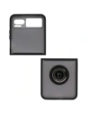 Buy Bizon Case Hybrid Ring Motorola Razr 40 smoky with a black frame - BIZ4092 - {ean13} - Home Screen Store Europe
