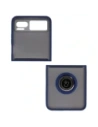 Kup Bizon Case Hybrid Ring Motorola Razr 40 fumuriu cu un cadru albastru închis - BIZ4093 - {ean13} - Sklep Home Screen
