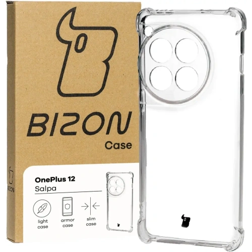 Kup Elastyczne etui Bizon Case Salpa do OnePlus 12 przezroczyste - BIZ4094 - {ean13} - Sklep Home Screen