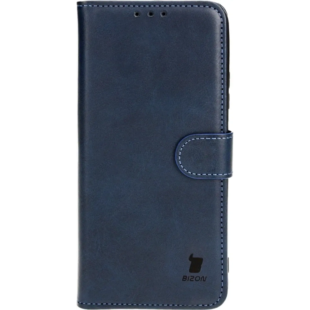 Etui z klapką Bizon Case Pocket do Oppo A38 4G granatowe