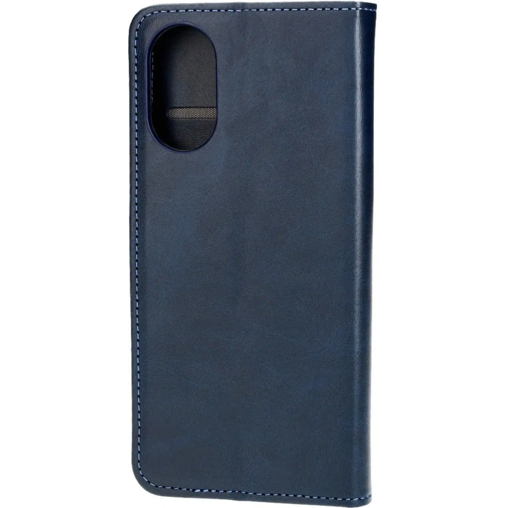 Etui z klapką Bizon Case Pocket do Oppo A38 4G granatowe