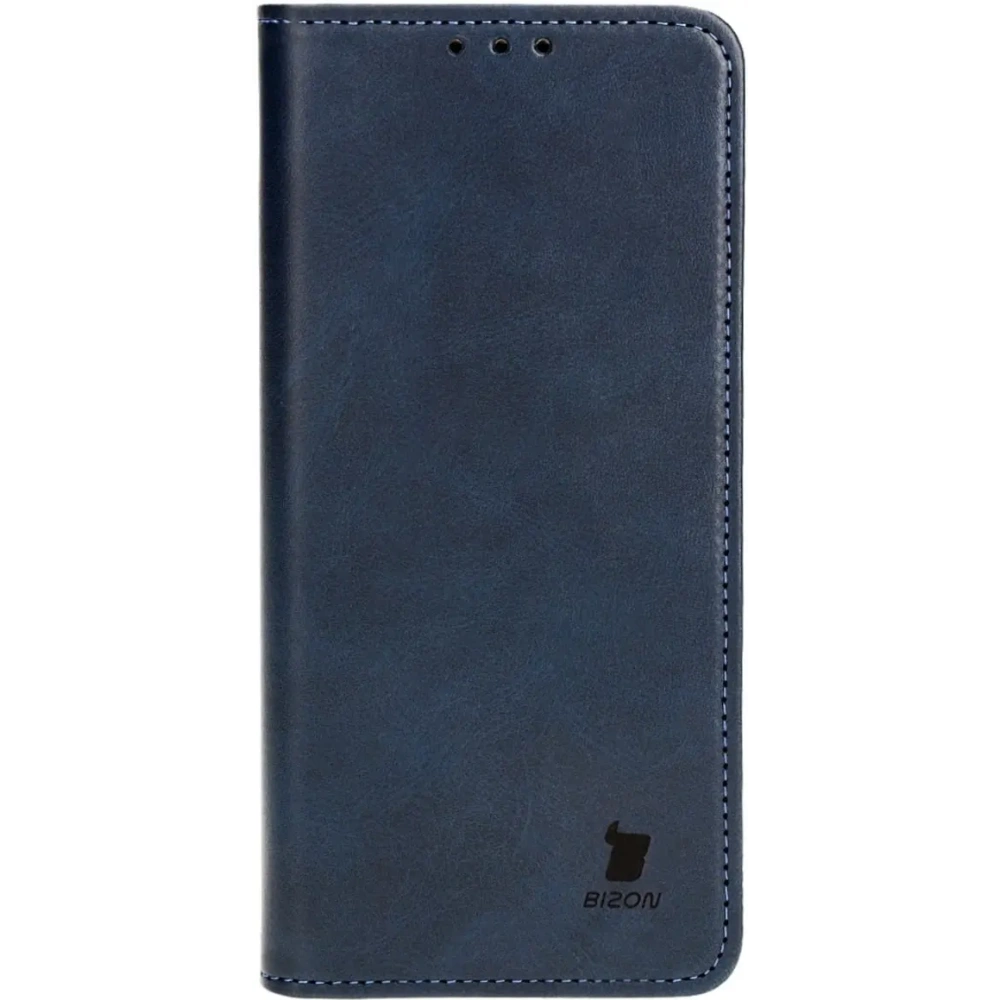 Etui z klapką Bizon Case Pocket Pro do Oppo A38 4G granatowe