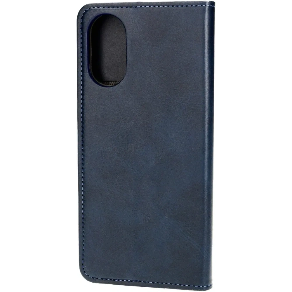 Etui z klapką Bizon Case Pocket Pro do Oppo A38 4G granatowe