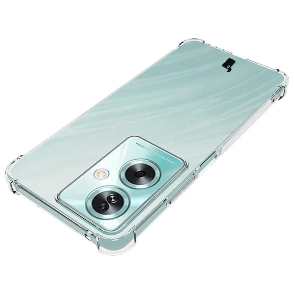 Elastyczne etui Bizon Case Salpa do Oppo A79 5G przezroczyste