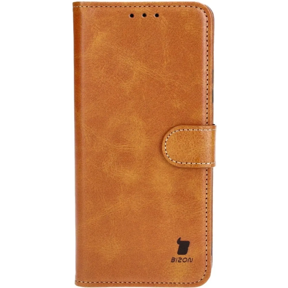 Etui z klapką Bizon Case Pocket do Realme 11 5G brązowe