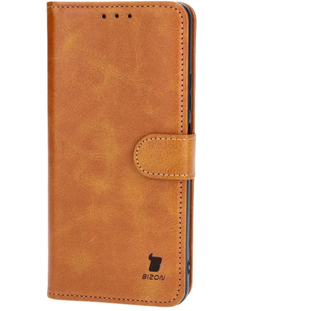 Etui z klapką Bizon Case Pocket do Realme 11 5G brązowe
