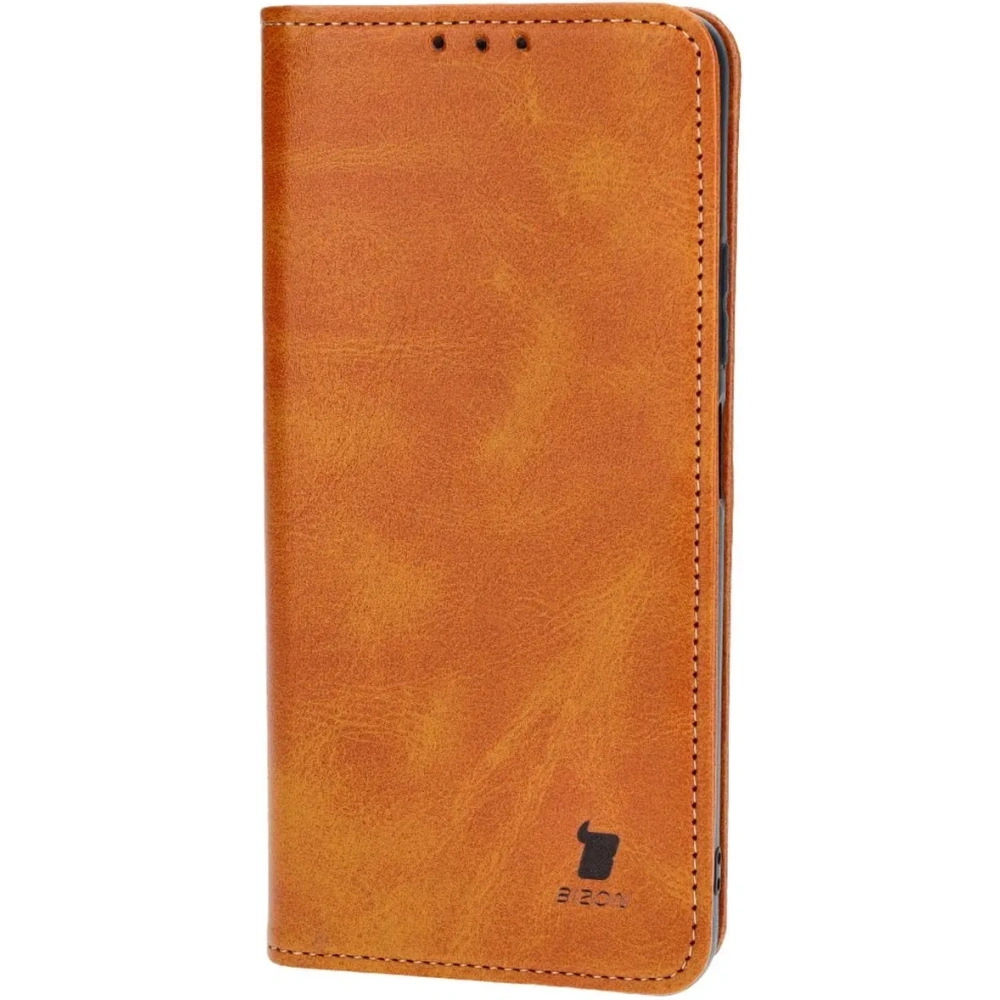 Etui z klapką Bizon Case Pocket Pro do Realme 11 5G brązowe