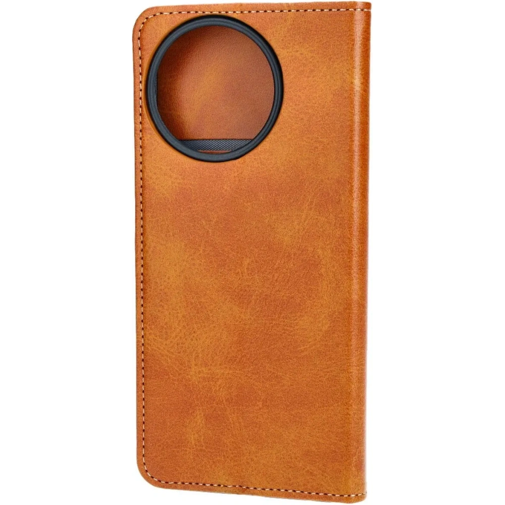 Etui z klapką Bizon Case Pocket Pro do Realme 11 5G brązowe