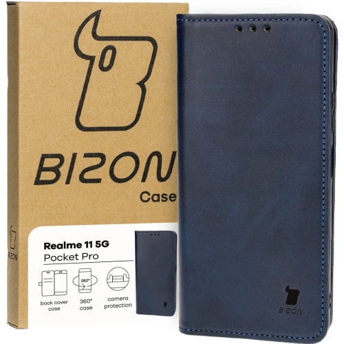 Kup Etui z klapką Bizon Case Pocket Pro do Realme 11 5G granatowe - BIZ4104 - {ean13} - Sklep Home Screen
