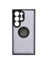 Buy Bizon Case Hybrid Ring Samsung Galaxy S24 Ultra smoky with a black frame - BIZ4107 - {ean13} - Home Screen Store Europe