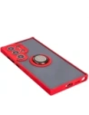 Buy Bizon Case Hybrid Ring Samsung Galaxy S24 Ultra smoky with a red frame - BIZ4110 - {ean13} - Home Screen Store Europe